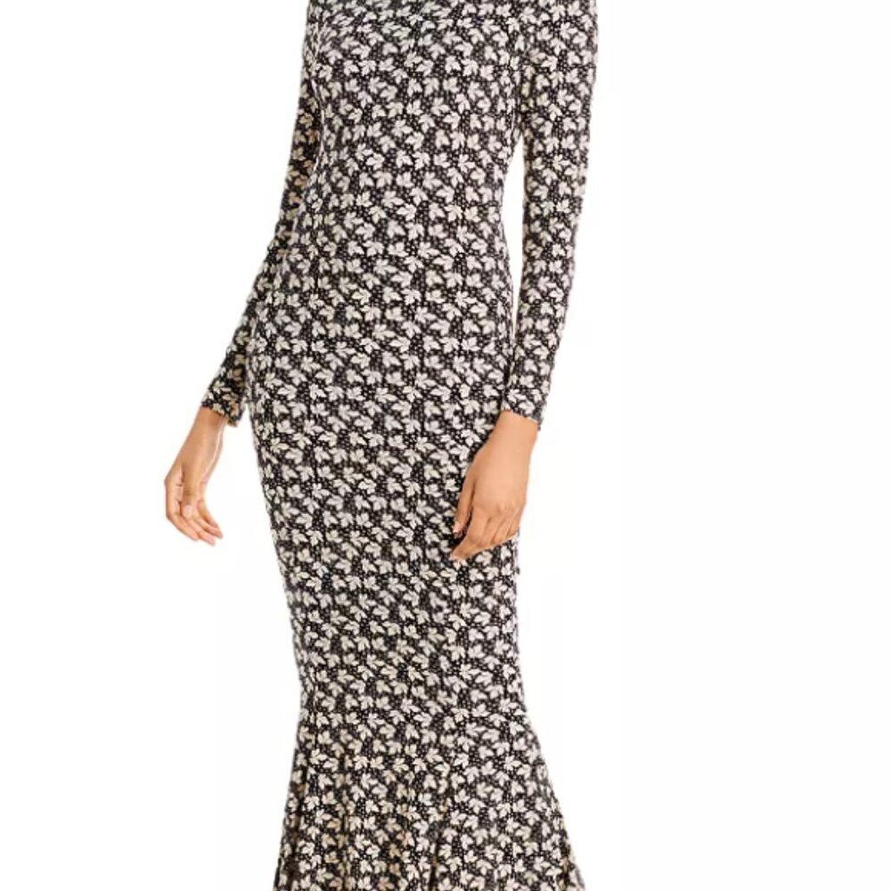 Norma Kamali Leaf Print Dress - 65% off MSRP!!